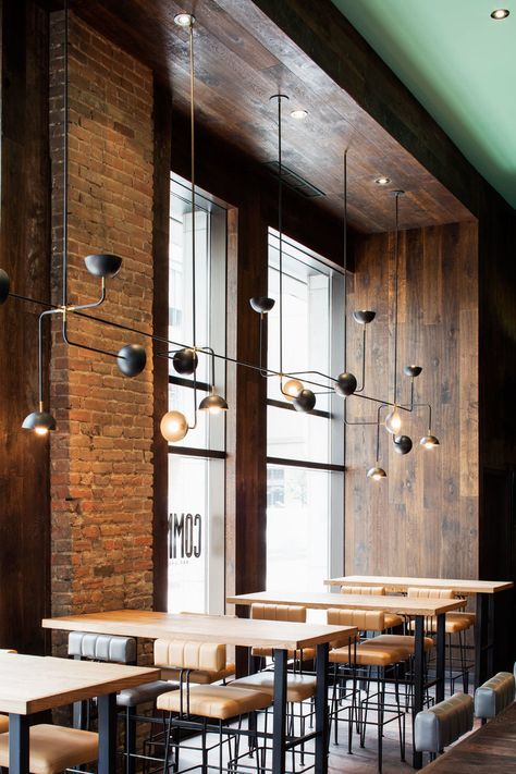 Industrial Lighting in a cafe