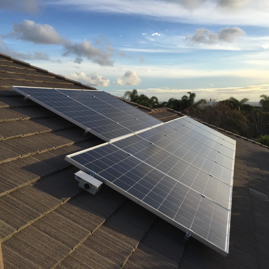Solar panels installed on a home in Adelaide