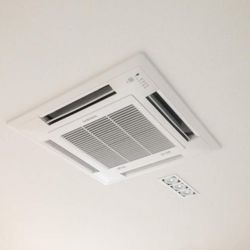 Samsung Ceiling Cassette installed in ceiling