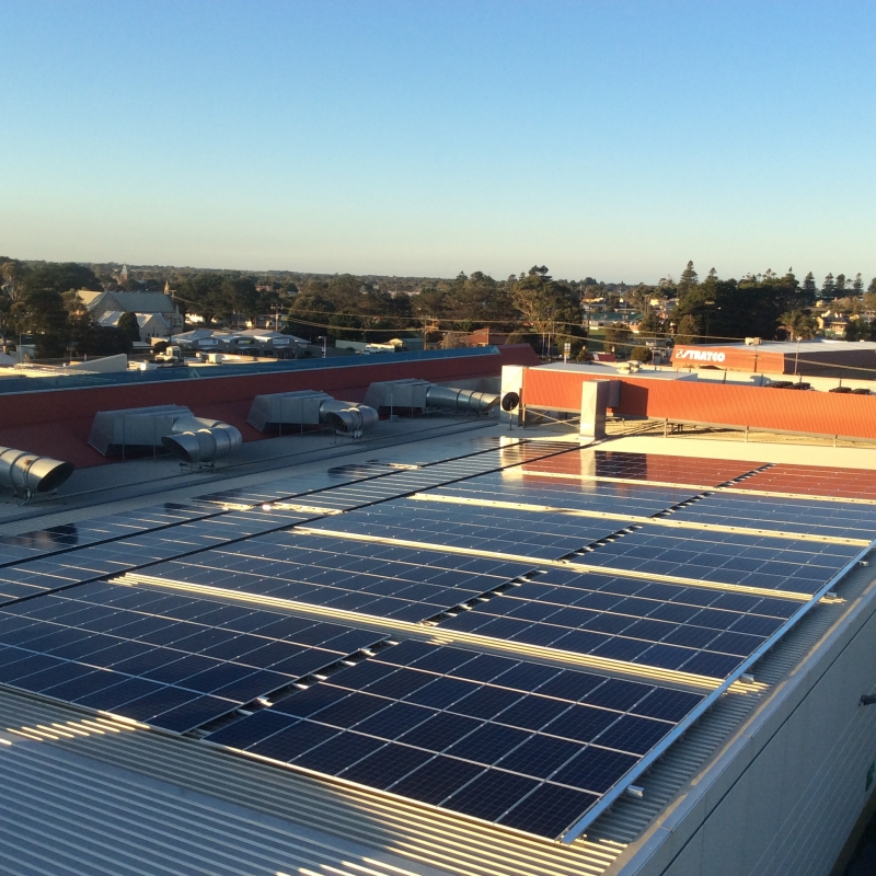 Commercial Solar Installation